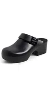 Tory Burch Mellow Eva Clogs 35mm Perfect Black In Multi
