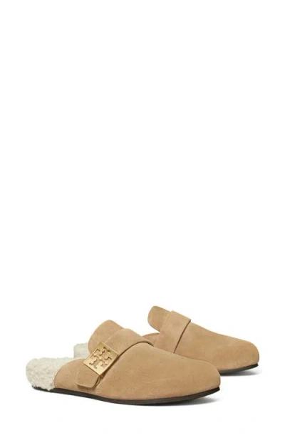 TORY BURCH TORY BURCH MELLOW FAUX SHEARLING LINED MULE
