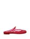 Tory Burch Mellow Mary Jane Jelly Mule In Red