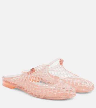 Tory Burch Mellow Mary Jane Mules In Pink