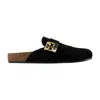 Tory Burch Mellow Mule In Black
