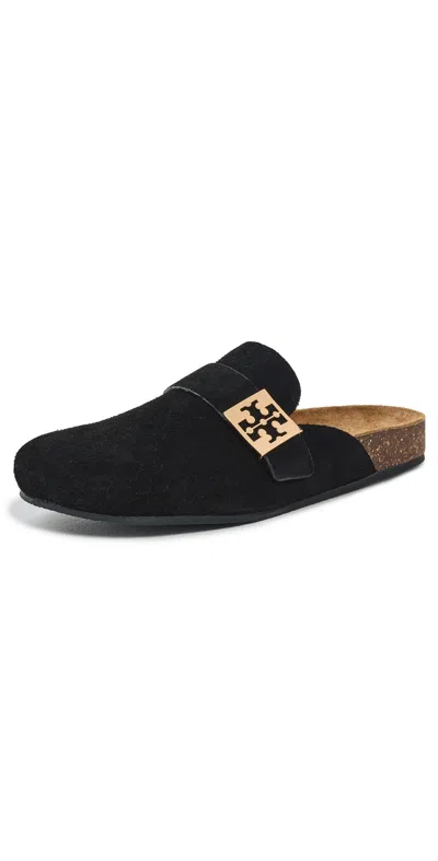 TORY BURCH MELLOW MULES PERFECT BLACK/GOLD