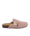 Tory Burch Mellow Mules In Pink