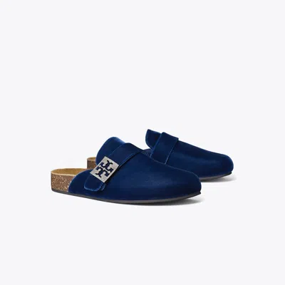 Tory Burch Mellow Pavé Mule In Blue