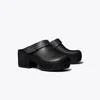 Tory Burch Mellow Platform Heeled Clog In Black