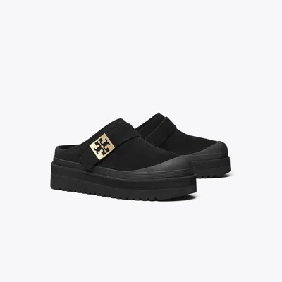 Tory Burch Mellow Platform Mule In Black
