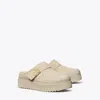 Tory Burch Mellow Platform Mule In Calcare/gold