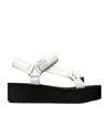 Tory Burch Round Toe Platform Sandals