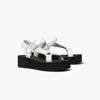 Tory Burch Mellow Platform Sandal In Multi