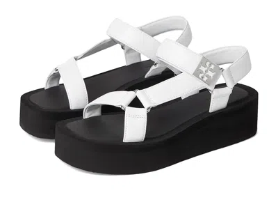 Tory Burch Mellow Platform Sandals In Black