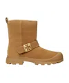 Tory Burch Mellow Shearling Boot In Brown