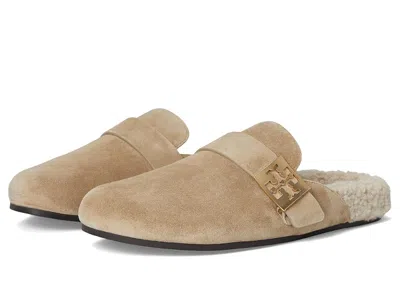 Tory Burch Mellow Shearling Mule In Brown