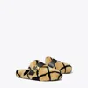 Tory Burch Mellow Shearling Mule In Light Toffee