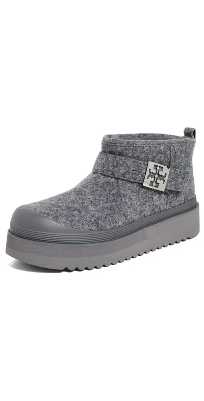 Tory Burch Mellow Platform Boot In Gray