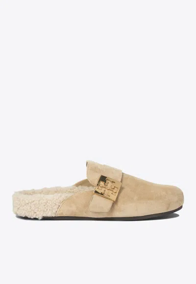 TORY BURCH MELLOW SHEARLING SLIPPERS