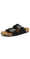 Tory Burch Mellow Slide Sandal In Black