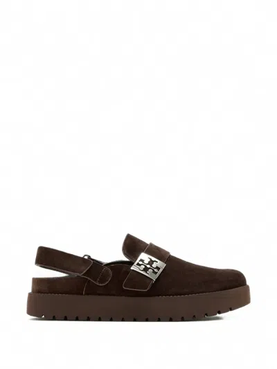 Tory Burch Mellow Sport Mules In Brown