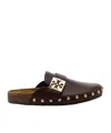 Tory Burch Mellow Stud Mule In Multi