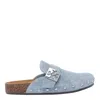 Tory Burch Mellow Studded Mule In Blue