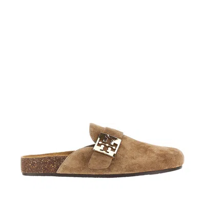 Tory Burch 'mellow' Suede Leather Mules
