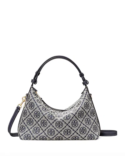 Tory Burch Mellow T Monogram Shoulder Bag In Multi
