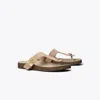 Tory Burch Mellow T-strap Sandal In Multi