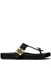 Tory Burch Sandals In Black