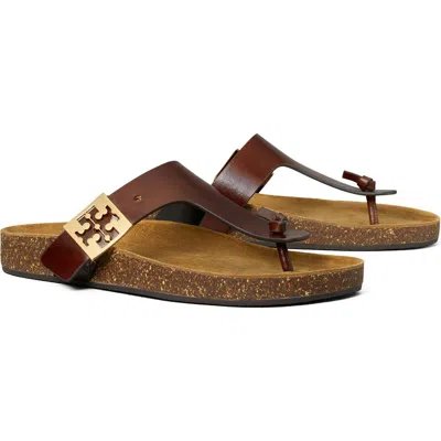 Tory Burch Mellow Thong Sandal In Brown