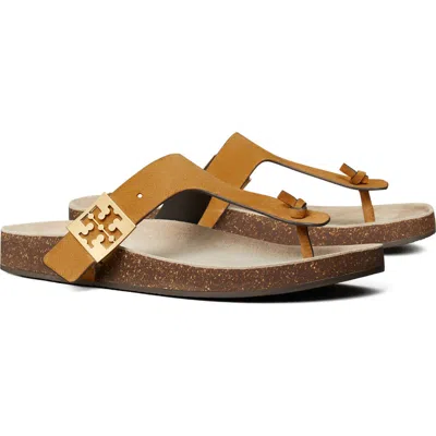 Tory Burch Mellow Thong Sandal In Brown