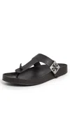 Tory Burch Mellow Thong Sandals Cocoa