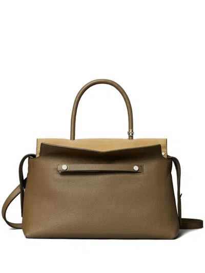 Tory Burch Mercer Tote Bag In Green