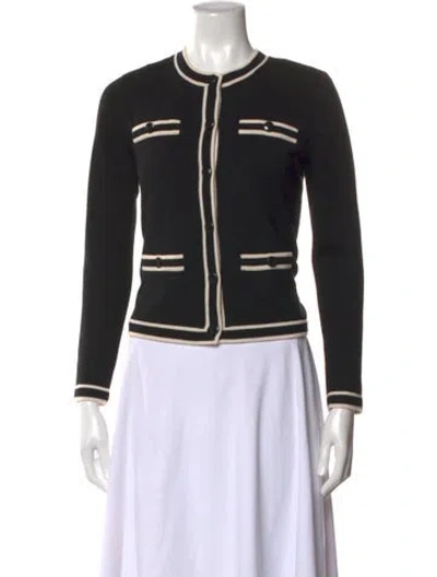 Pre-owned Tory Burch Merino Wool Crew Neck Sweater W/ Tags