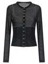 Tory Burch Mesh Cardigan