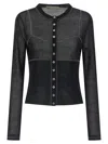 Tory Burch Mesh Cardigan