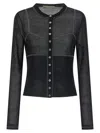 Tory Burch Mesh Cardigan