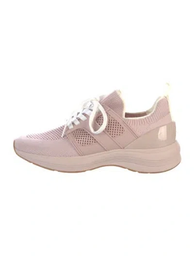 Pre-owned Tory Burch Mesh Sneakers In Pink