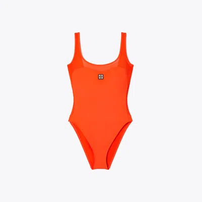 Tory Burch Mesh Tank Swimsuit