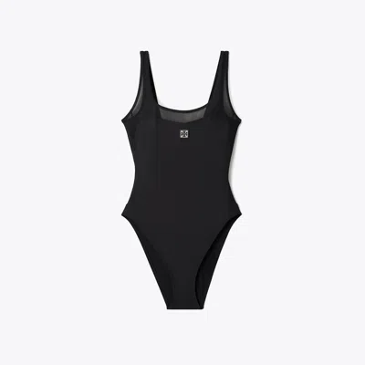 TORY BURCH MESH TANK SWIMSUIT