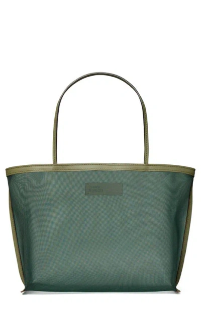 Tory Burch Mesh Tote In Verde