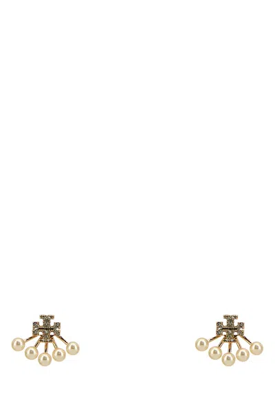 Tory Burch Metal And Pearls Earrings In Torgolpeacry