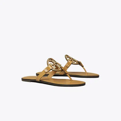 Tory Burch Metal Miller Sandal In Brown