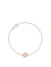 Tory Burch Metal Necklace In Pink
