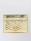 Tory Burch Metallic Finish Shiny Wallets