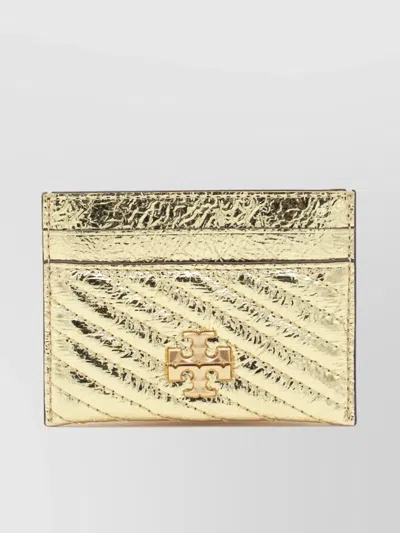 TORY BURCH METALLIC FINISH SHINY WALLETS