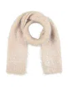 Tory Burch Metallic Mid-thick Scarf In Pattern