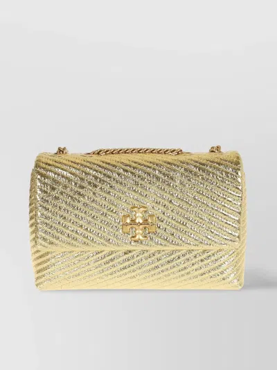 Tory Burch Metallic Quilt Chain Strap Shoulder Bag