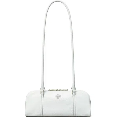 TORY BURCH TORY BURCH MICRO MARSHMALLOW T MONOGRAM CRINKLE LEATHER SATCHEL
