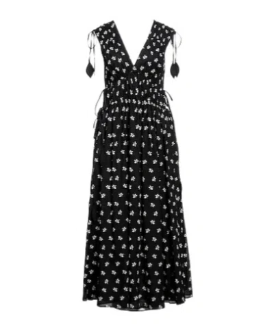 Tory Burch Midi Dresses In White