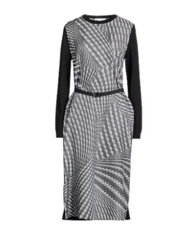 Tory Burch Midi Dresses In Gray