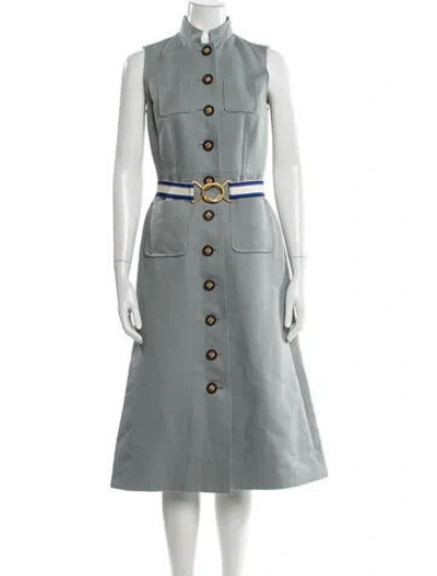 Pre-owned Tory Burch Midi Length Dress W/ Tags In Multi